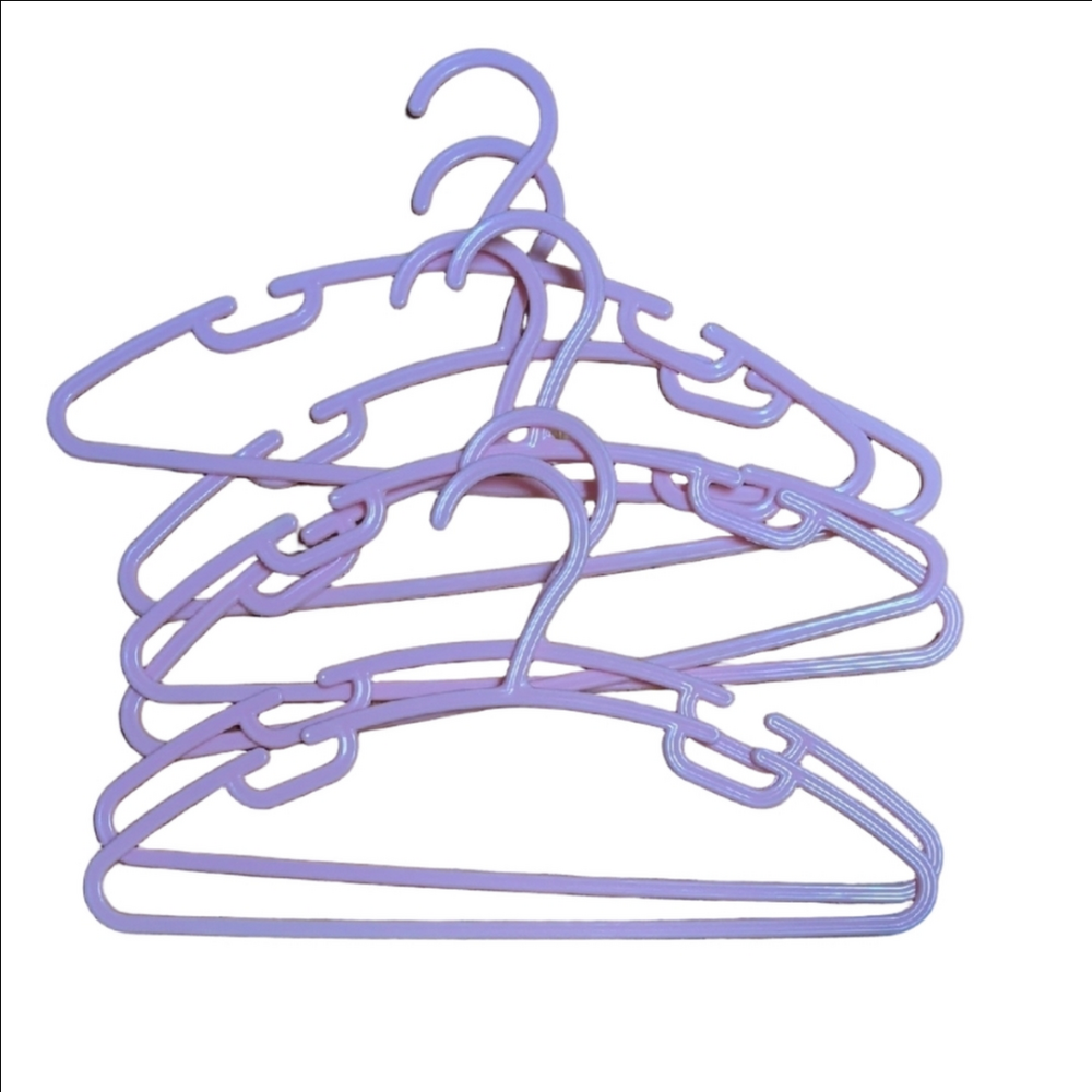 ❤️BOGO❤️Kids Pink Plastic Hangers